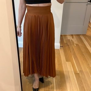 A.L.C pleated skirt